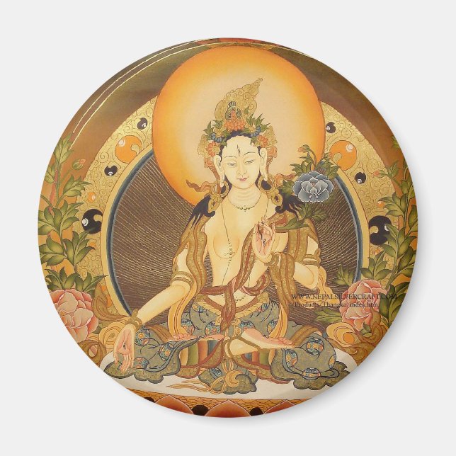 Tara (Female Buddha) Magnet (Framsidan)