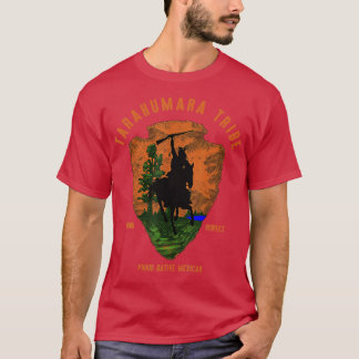 Tarahumara Tribe Native Mexican Indian Proud Retro T Shirt