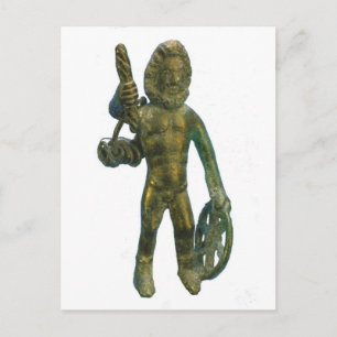 Taranis—Celtic God of thunder Vykort