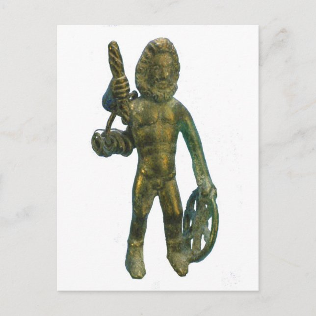 Taranis—Celtic God of thunder Vykort (Framsida)