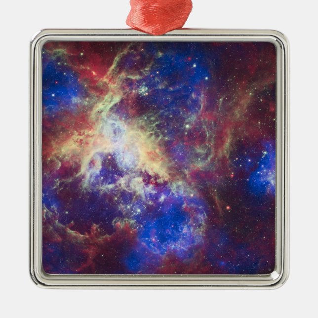 Tarantelnebulosan Julgransprydnad Metall (Framsidan)