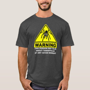 TarantelvarningsT-tröja (grå färg) Tee Shirt