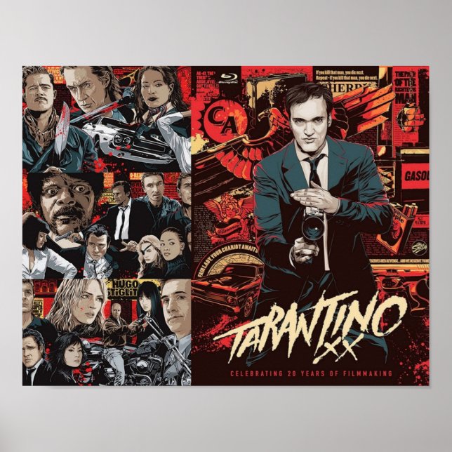 Tarantino XX Poster (Framsidan)