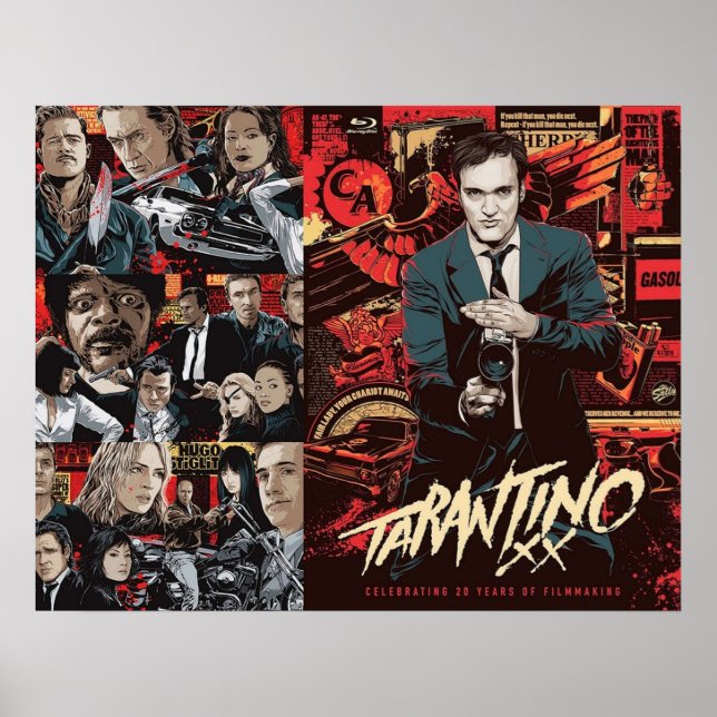 Tarantino XX Poster (Framsidan)