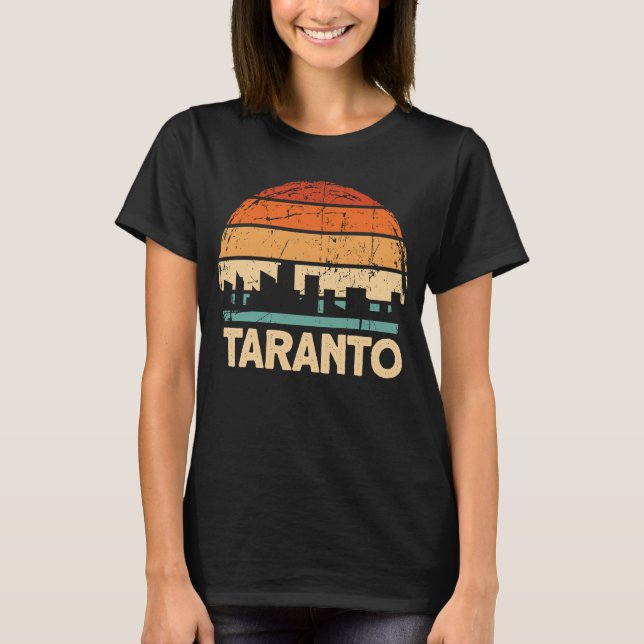 Taranto Skyline T Shirt (Framsida)