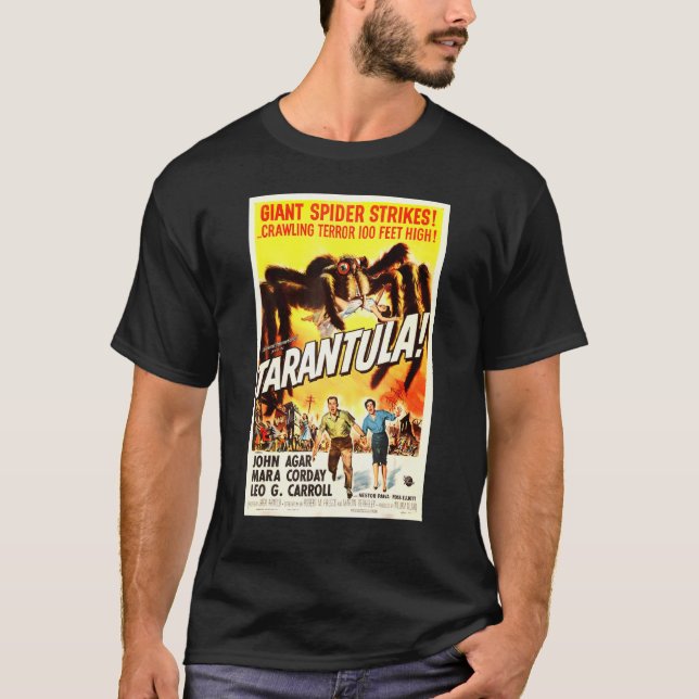 Tarantula 1955 Poster originalteckning T Shirt (Framsida)