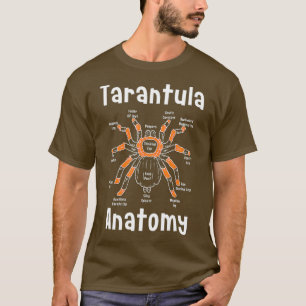Tarantula Anatomy Funny Spider T Shirt
