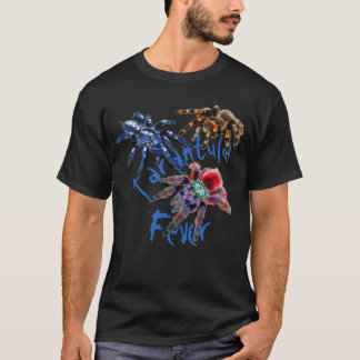 Tarantula blue/red/orange/svart tarantula spider t shirt