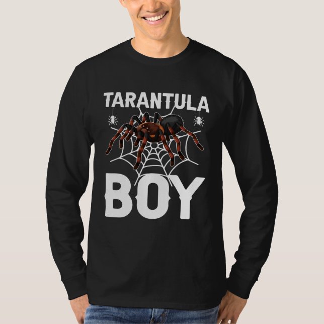Tarantula Boy Tarantula Owner Tarantula T Shirt (Framsida)