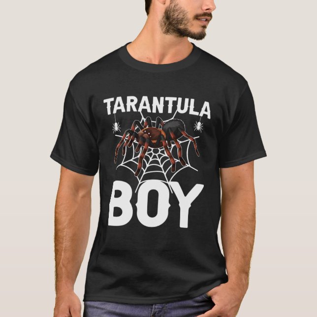 Tarantula Boy Tarantula Owner Tarantula T Shirt (Framsida)