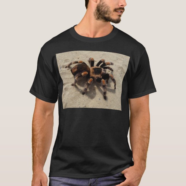 Tarantula brachypelma röd knäförgiftning tröja (Framsida)