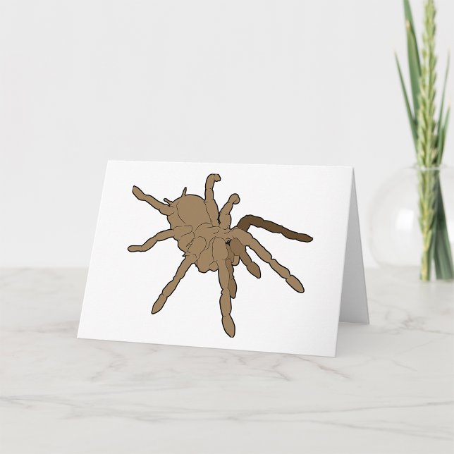 Tarantula Greeting Cards Kort (Skapare uppladdad)