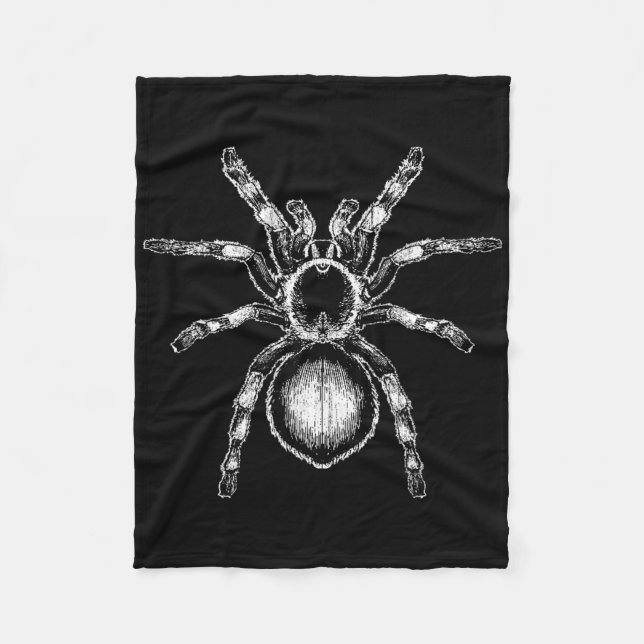 Tarantula Huge Spider Phobia Halloween Costume Ara Fleecefilt (Framsidan)