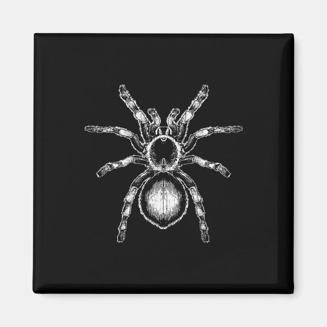 Tarantula Huge Spider Phobia Halloween Costume Ara Magnet (Framsidan)