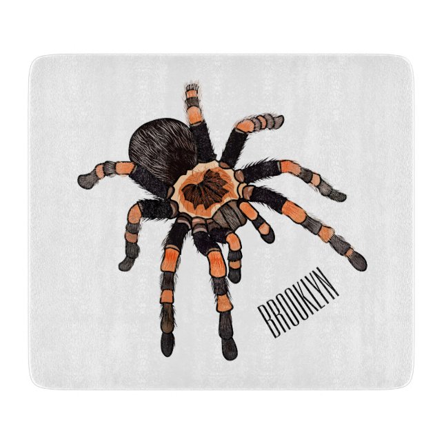 Tarantula-illustration av tecknaden (Framsidan)