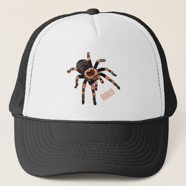Tarantula-illustration av tecknaden keps (Framsida)