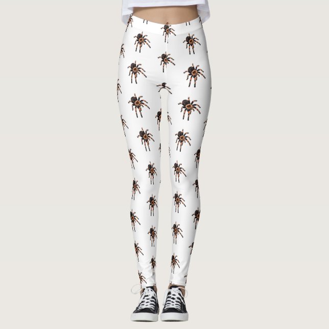 Tarantula-illustration av tecknaden leggings (Framsida)