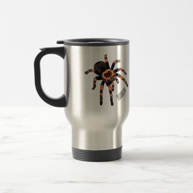 Tarantula-illustration av tecknaden resemugg (Vänster)