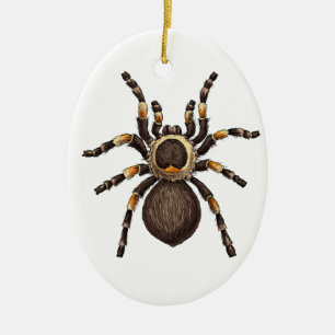 Tarantula Julgransprydnad Keramik
