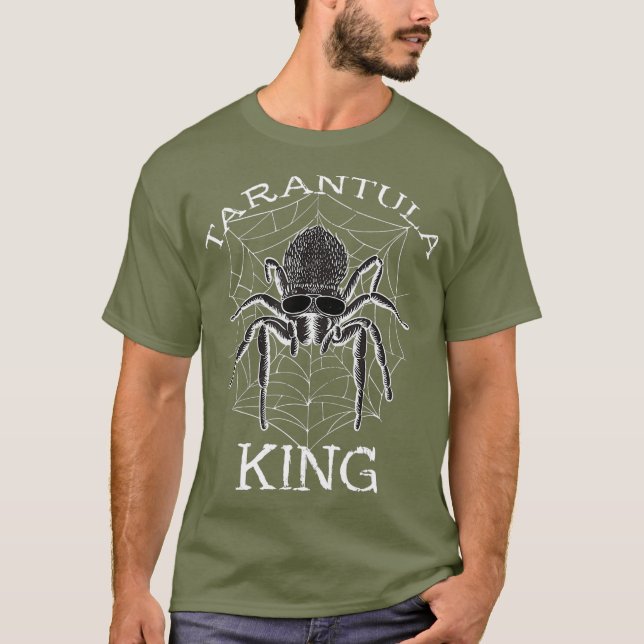 Tarantula Kung Tarantula Owner Spider Älskare T Shirt (Framsida)
