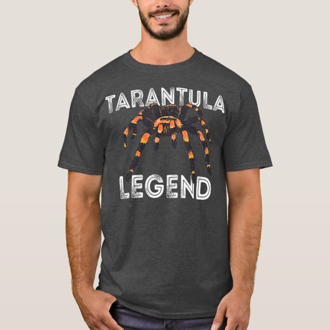 Tarantula Legend Spider Kryp Älskare Tarantula T Shirt (Framsida)