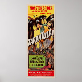 Tarantula! Monster Spider Earth Retro Movie Poster