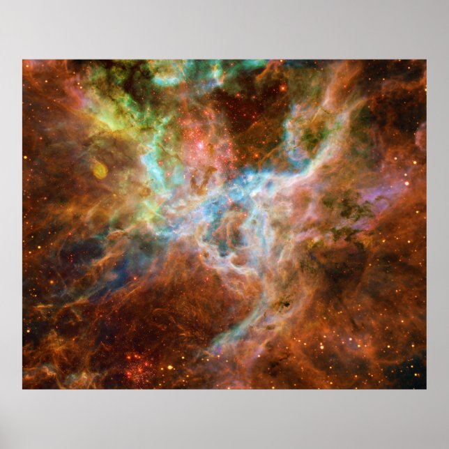 Tarantula Nebula 30 Doradus NGC 2070 Poster (Framsidan)