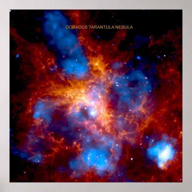 Tarantula Nebula 30 Doradus Value Poster (Framsidan)