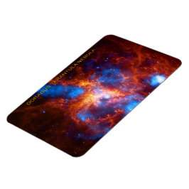 Tarantula Nebula Galaxy Brown Blue Magnet