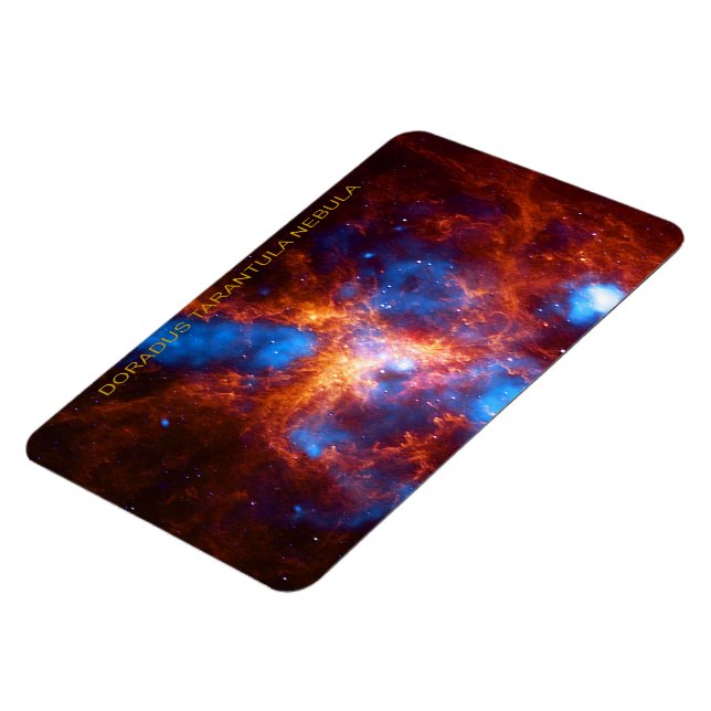 Tarantula Nebula Galaxy Brown Blue Magnet (Vänstra Sidan)