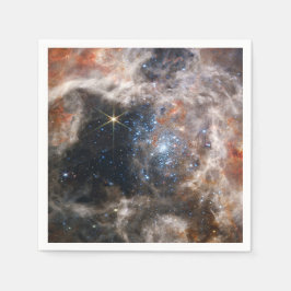 Tarantula Nebula Image från JWST Pappersservett