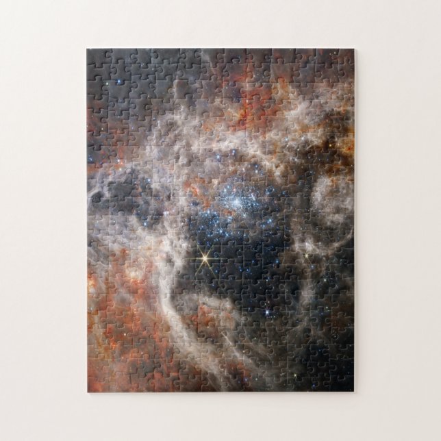 Tarantula Nebula Image från JWST Pussel (Vertikal)