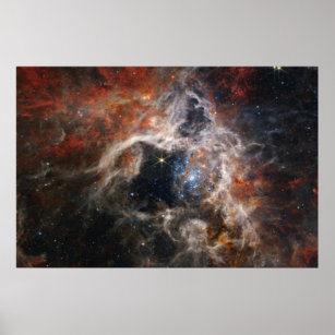 Tarantula Nebula James Webb NASA Poster