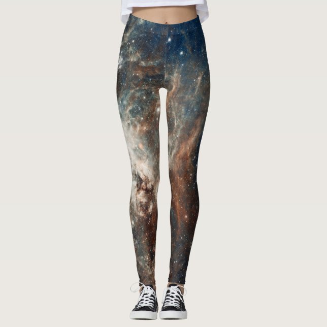 Tarantula Nebula Leggings (Framsida)