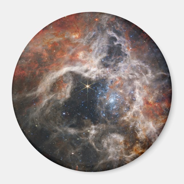 Tarantula Nebula Magnet (Framsidan)