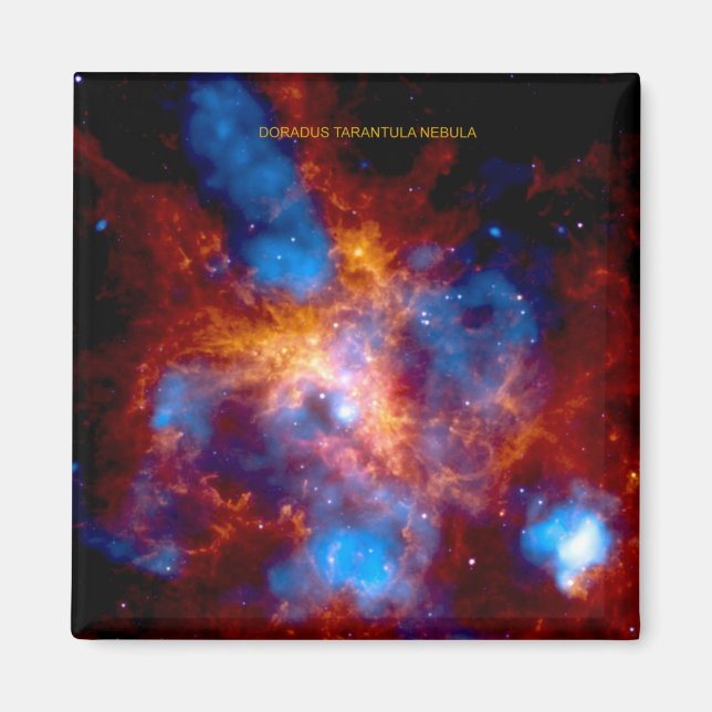 Tarantula Nebula Magnet (Framsidan)