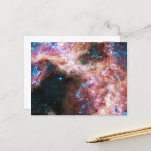 Tarantula Nebula MIRI JWST Vykort
