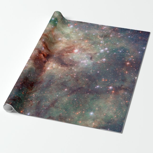 Tarantula Nebula Space Astronomy NASA Presentpapper (Utrullad)