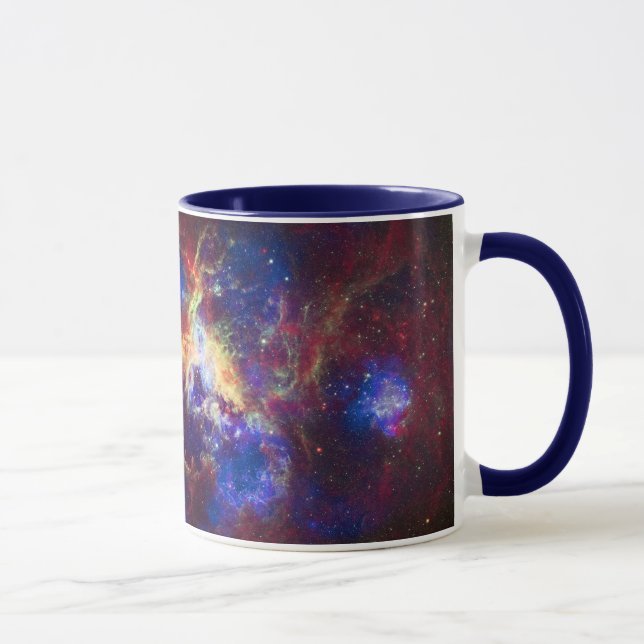 Tarantula Nebula Star Forming Gas Cloud Sculpture Mugg (Höger)
