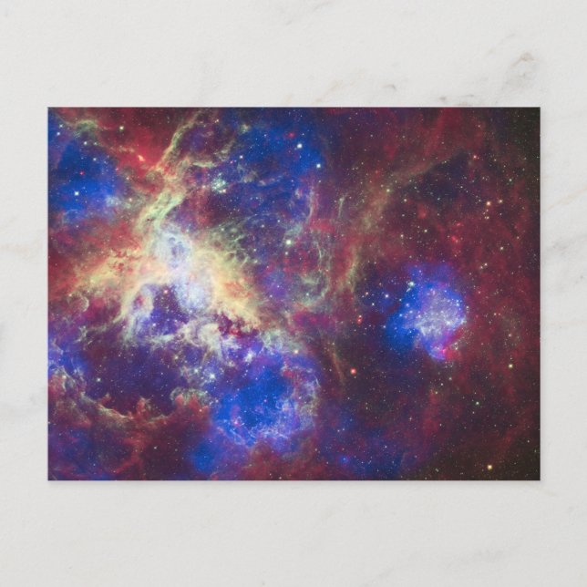 Tarantula-nebulosan Vykort (Framsida)