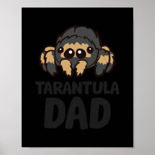 Tarantula Pappa Red Knee Tarantula Spider Poster