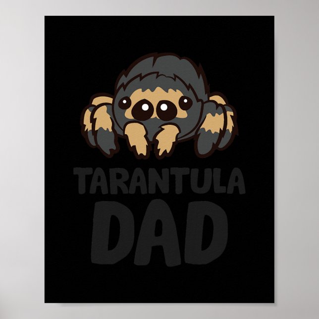 Tarantula Pappa Red Knee Tarantula Spider Poster (Framsidan)
