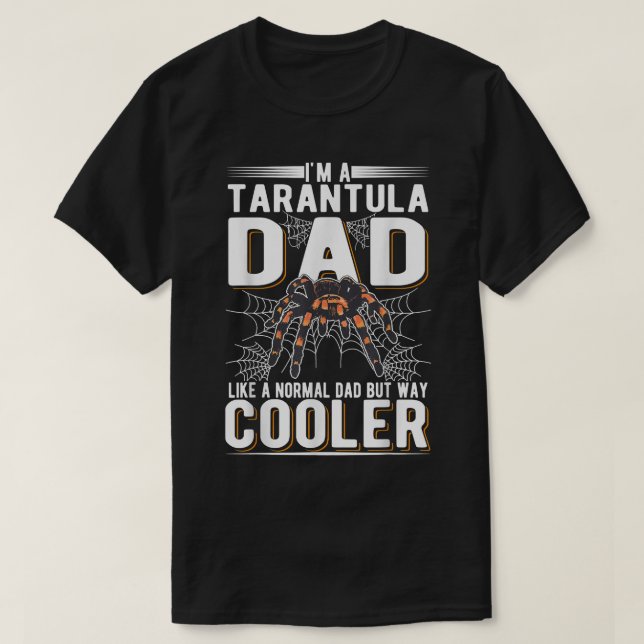 Tarantula Pappa Spider Tarantula  T Shirt (Design framsida)