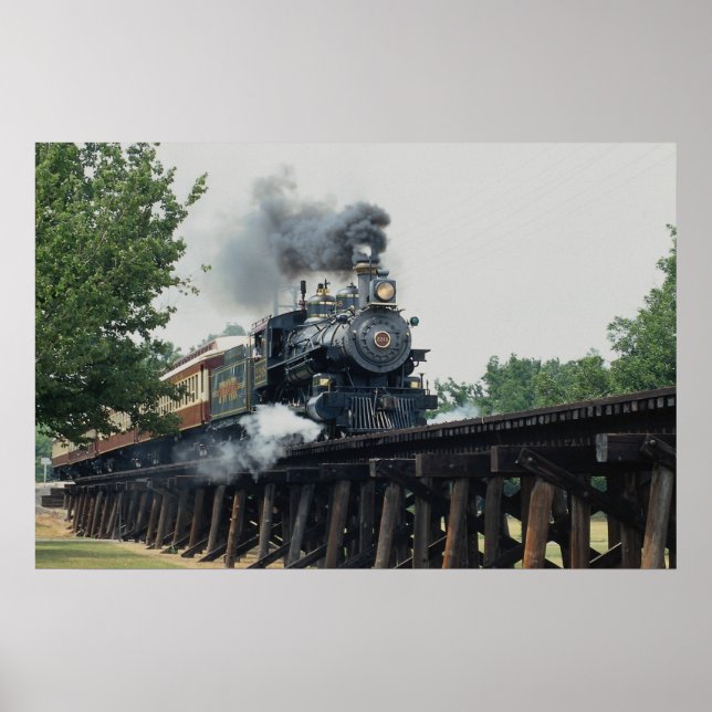 Tarantula Railroad, Fort Worth, Texas, USA Poster (Framsidan)