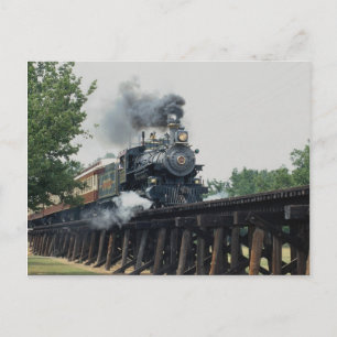 Tarantula Railroad, Fort Worth, Texas, USA Vykort