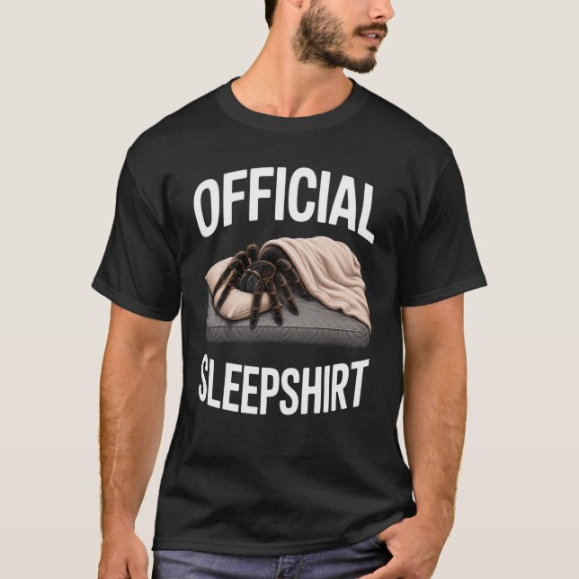 Tarantula Sömntröja Spindel Älskare Tarantula Ägar T Shirt (Framsida)
