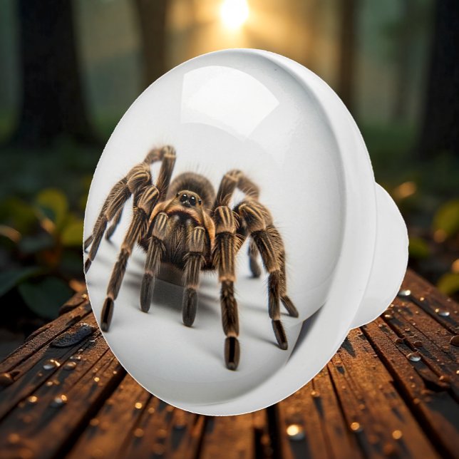 Tarantula Spider Decorative Knob, roligt Knopp (Tarantula Spider Knob / Custom Pull Handle)