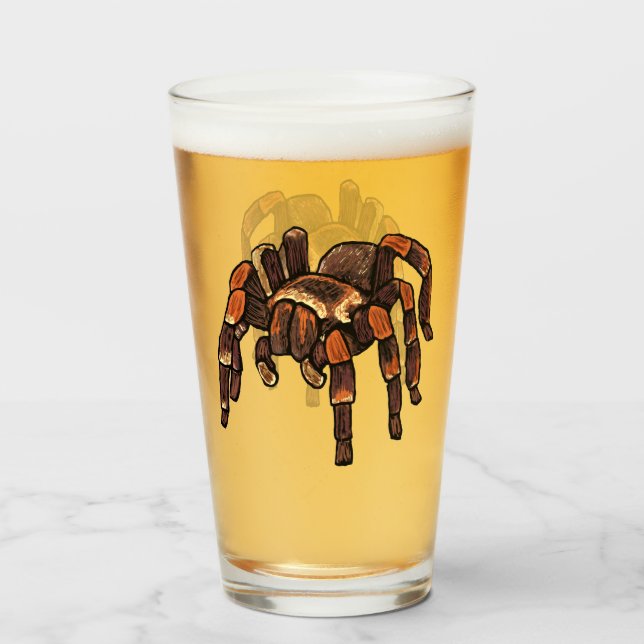 Tarantula Spider Glaskopp (Framsida fylld)