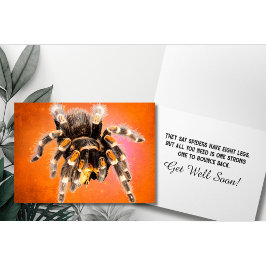 Tarantula Spider kommer bra Kort