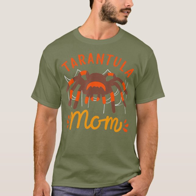 Tarantula Spider - Tarantula Mamma T Shirt (Framsida)